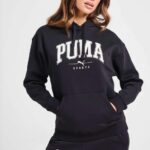 هودي نسائي بوما Puma أسود