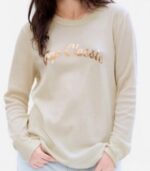 تيشرت كم طويل قطن Gap