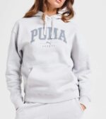 ⁦هودي نسائي بوما Puma رمادي⁩ - الصورة ⁦3⁩