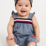 أفرول مواليد جنز بناتي تومي هيلفيغر (Tommy Hilfiger)