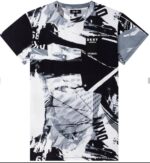 ⁦فستان بناتي أسود وأبيض دكني Dkny⁩ - الصورة ⁦3⁩