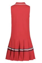 ⁦فستان بناتي تومي هيلفيغر (Tommy Hilfiger) احمر⁩ - الصورة ⁦5⁩