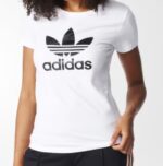 ⁦تيشرت نسائي اديداس| Adidas  ابيض⁩ - الصورة ⁦3⁩