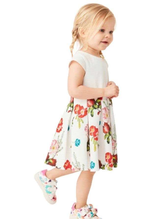 DpmGQRit4RNHqVpzUXV5JQkfQR9dcwoYML7N8pmv فستان بناتي تيد بيكر Ted Baker بالورود - الصورة 1