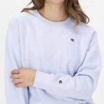 بلوفر سويتر تشامبيون Champion نسائي سماوي قطن أصلي