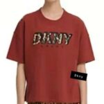 تيشرت شتوي عنابي دكني Dkny