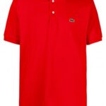 تيشرت بولو أحمر Lacoste