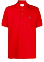 تيشرت بولو أحمر Lacoste