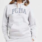 هودي نسائي بوما Puma رمادي