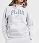 هودي نسائي بوما Puma رمادي