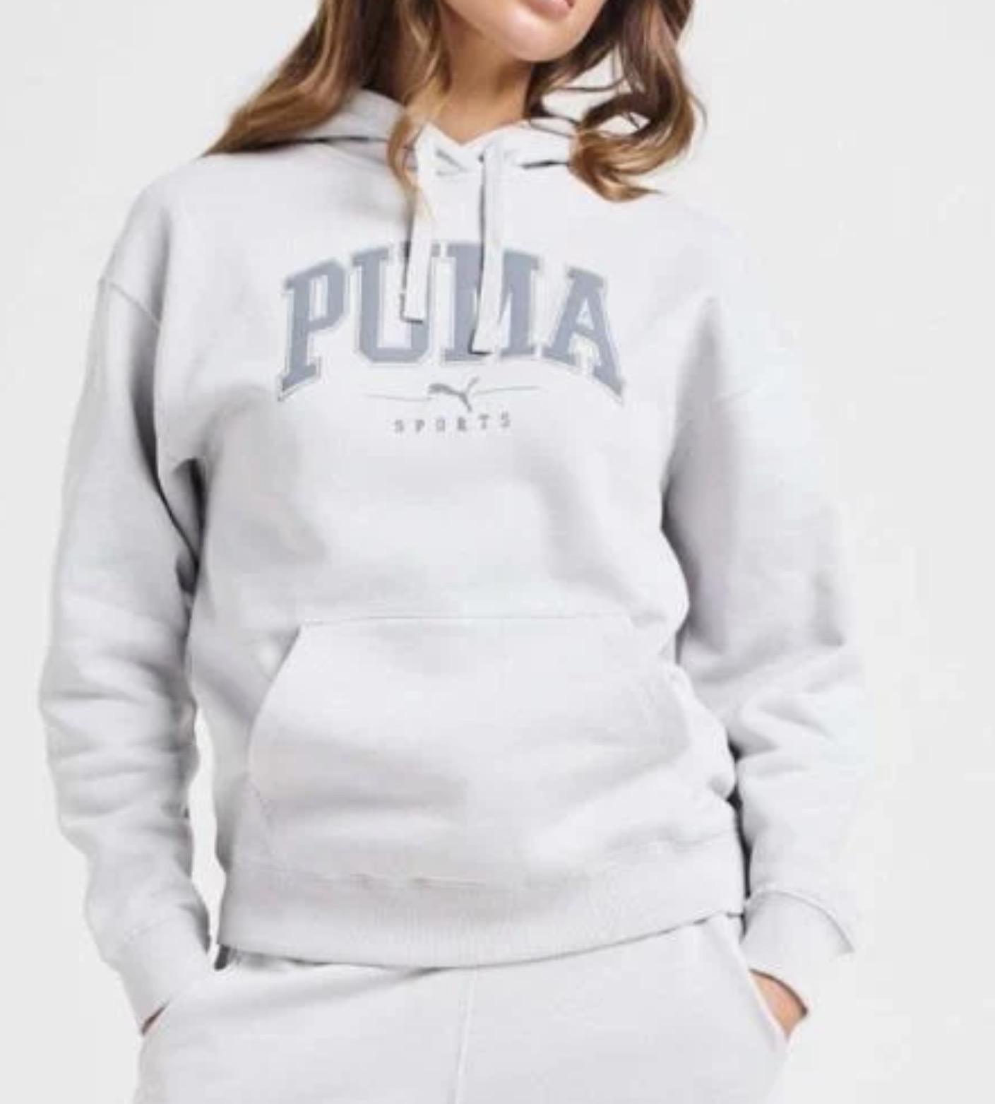 Screenshot هودي نسائي بوما Puma رمادي - الصورة 1