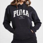هودي نسائي بوما Puma أسود