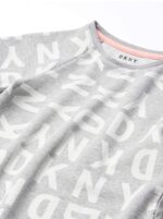 ⁦فستان بناتي رمادي دكني Dkny⁩ - الصورة ⁦4⁩