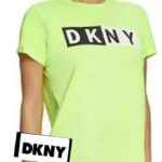 تيشرت نسائي قطن تفاحي دكني  Dkny