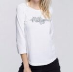 ⁦تيشيرت  نسائي تومي هيلفيغر ( Tommy Hilfiger ) ابيض⁩ - الصورة ⁦2⁩