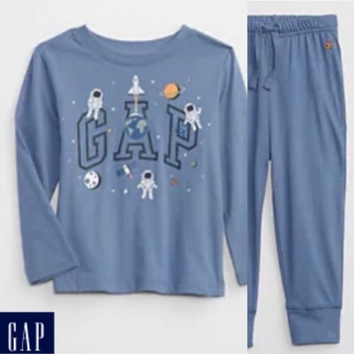 YTff5mfKKv2VcJSYMCLAZjFSy9yulcaO4qv9exNX بيجامه قطن Gap - الصورة 1