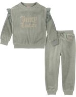 طقم  زيتي  مخمل Juicy