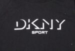 ⁦بلوفر نسائي أسود دكني Dkny⁩ - الصورة ⁦2⁩