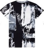 ⁦فستان بناتي أسود وأبيض دكني Dkny⁩ - الصورة ⁦4⁩