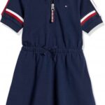 فستان كحلي تومي هيلفيغر أطفال - Tommy Hilfiger