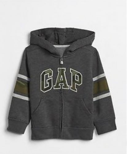 iaRzx2X3sl7Sv7skz3ycNpXpMQ5Zd0RAgzfQ98Pe بلوفر يسويتر ولادي قاب | Gap رمادي - الصورة 1