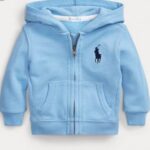 بلوفر  صوف مواليد ولادي سماوي رالف لورين Ralph Lauren