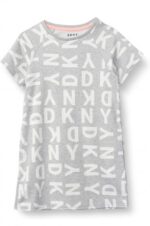 فستان بناتي رمادي دكني Dkny