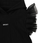 ⁦فستان بناتي أسود بقبعه دكني Dkny⁩ - الصورة ⁦5⁩