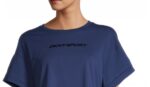 ⁦تيشرت نسائي قطن كحلي دكني  Dkny⁩ - الصورة ⁦3⁩